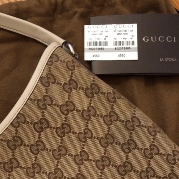 Gucci Monogram One Strap Shoulder Bag - Picture 2 of 8